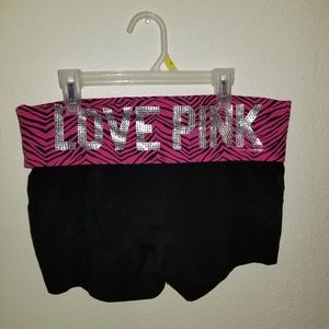 Victoria secret pink workout shorts